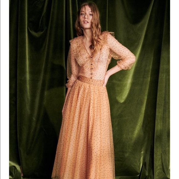 Sezane Skirts Sezane Masha Skirt Nude Poshmark